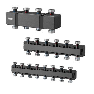 Распределительный коллектор Varmega V-Flow с термоизоляцией